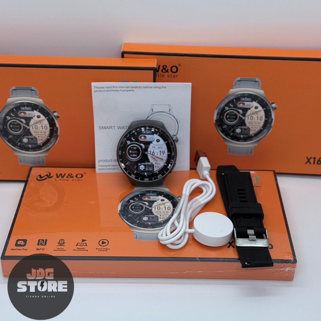 Smartwatch X16 PRO Exclusive -Diseñado para durar y destacar en cualquier ocasión
