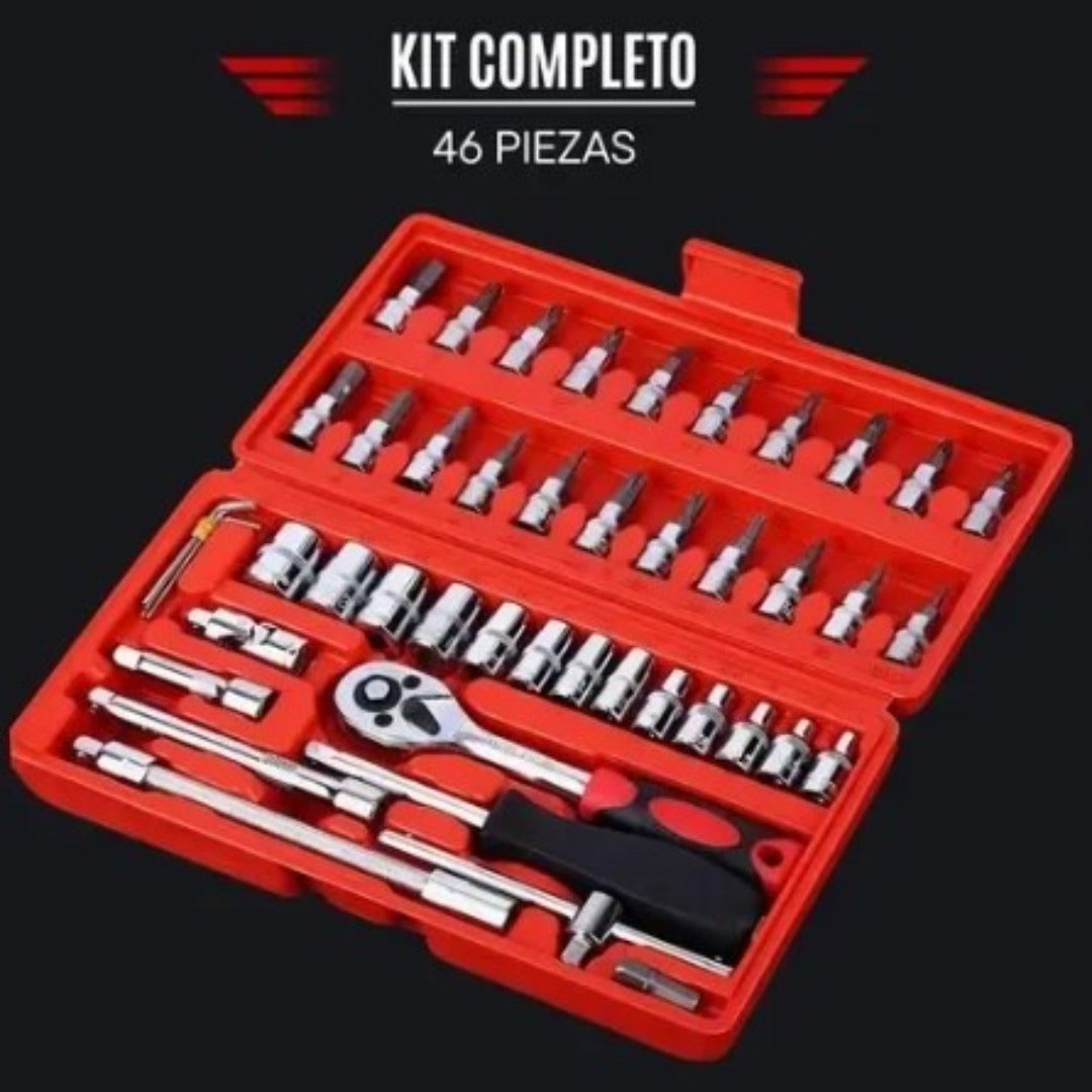 Alicate de Precisión 5 en 1 + Caja de Herramientas