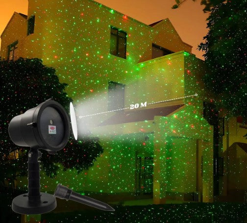 Proyector de Luz Navideña Exterior - Luminax Pro