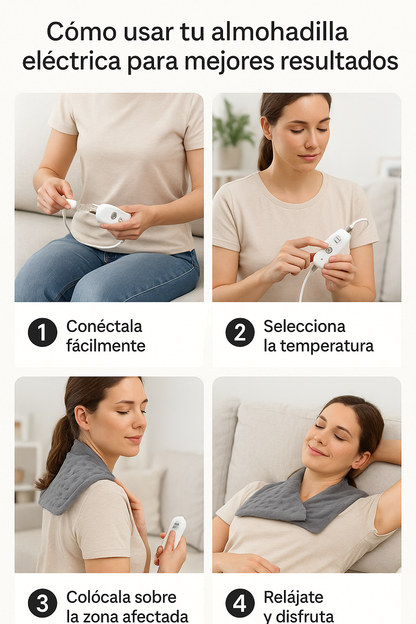 Almohadilla Térmica Comfort– Masajes y Alivio Profundo