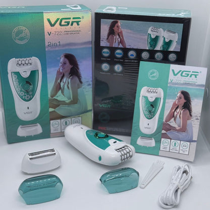 Depiladora Recargable 2en1 Vgr