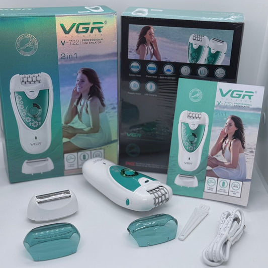 Depiladora Recargable 2en1 Vgr